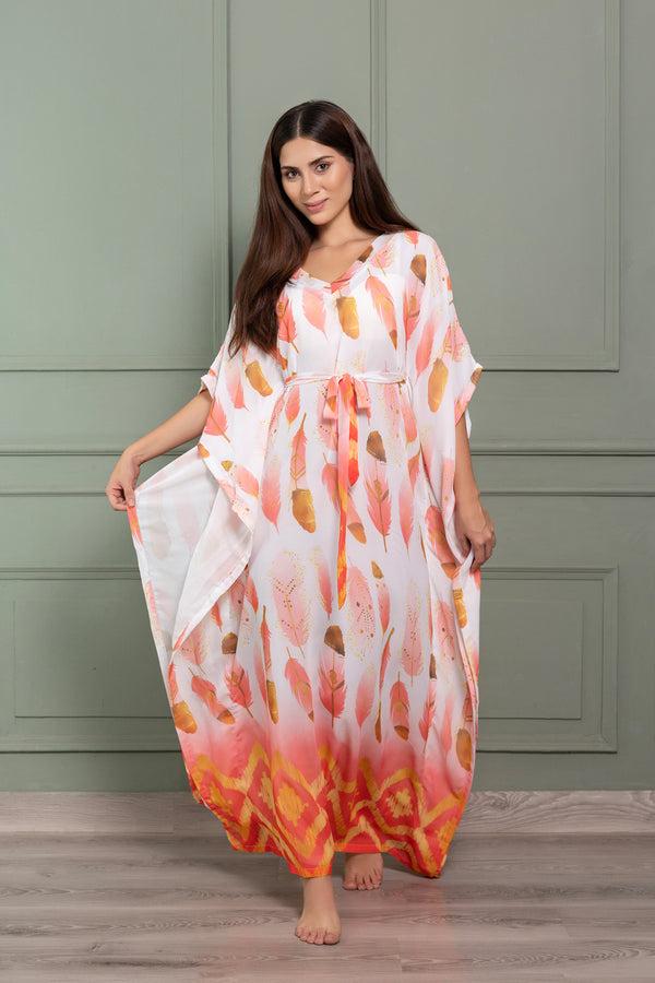 Private Lives Double Chiffon Kaftan