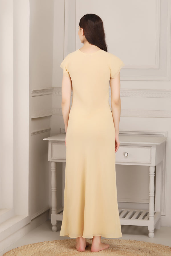 Private Lives Double Chiffon Nighty