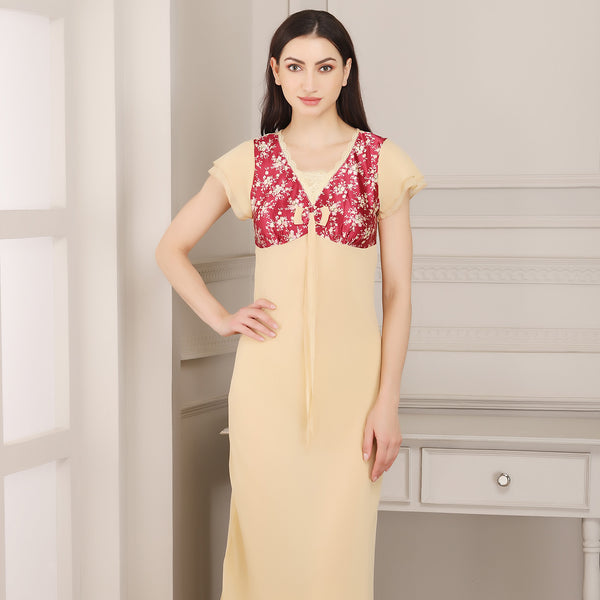 Private Lives Double Chiffon Nighty