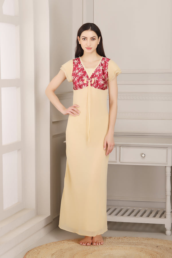 private lives Double Chiffon Nighty