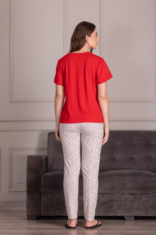 Private Lives Floral Hosiery Night Suit