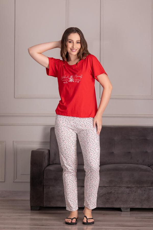 Private Lives Floral Hosiery Night Suit