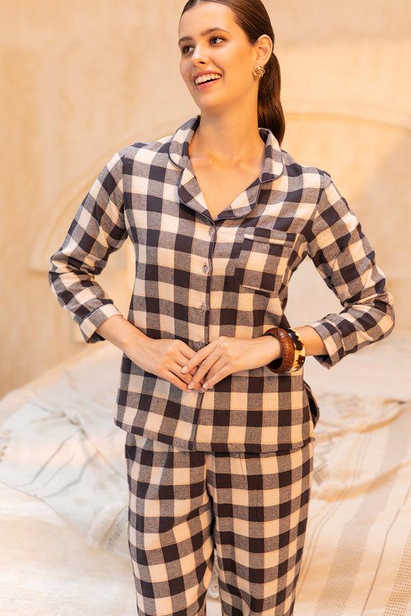 Private Lives Holiday Flannel Pj Set