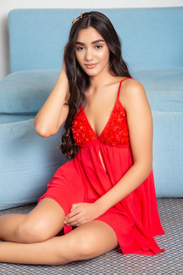 private lives Oh-so-flirty baby-doll