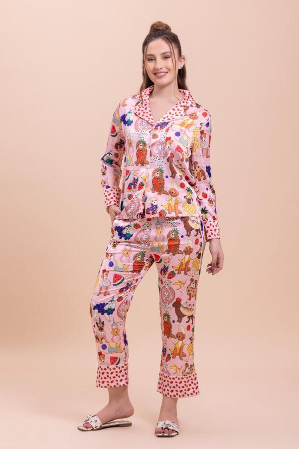 private lives Printed Co-ord set