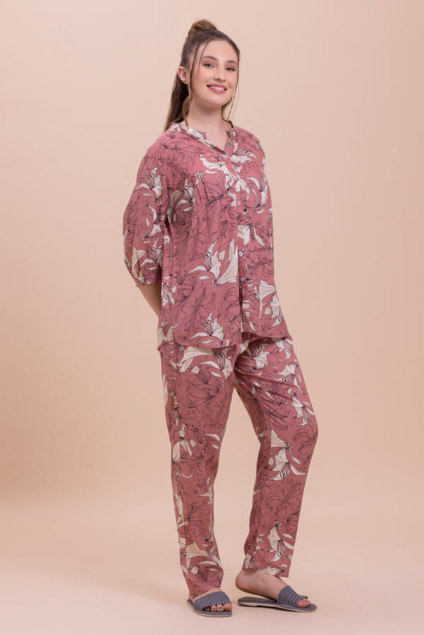 Private Lives Printed Cotton Summer Co-ord Set