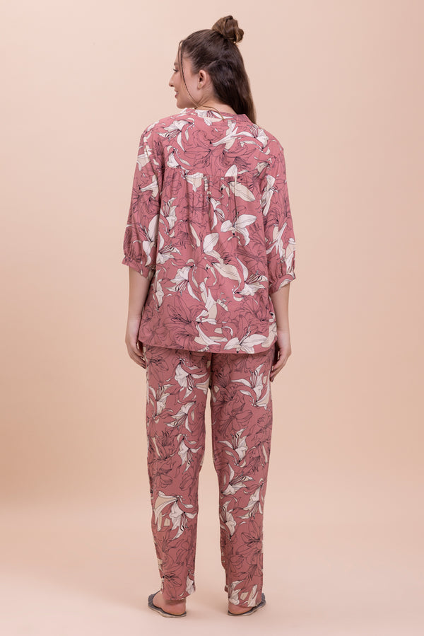 Private Lives Printed Cotton Summer Co-ord Set