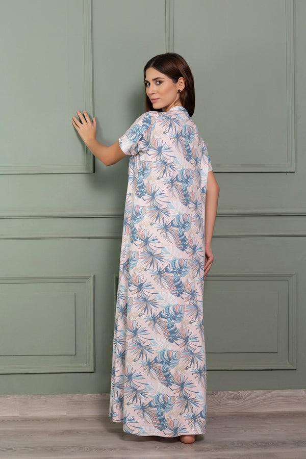 Private Lives Printed Hosiery Nighty