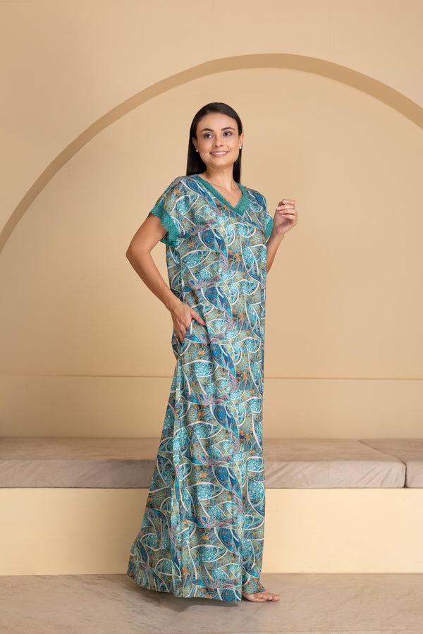 private lives Printed Satin Lounger