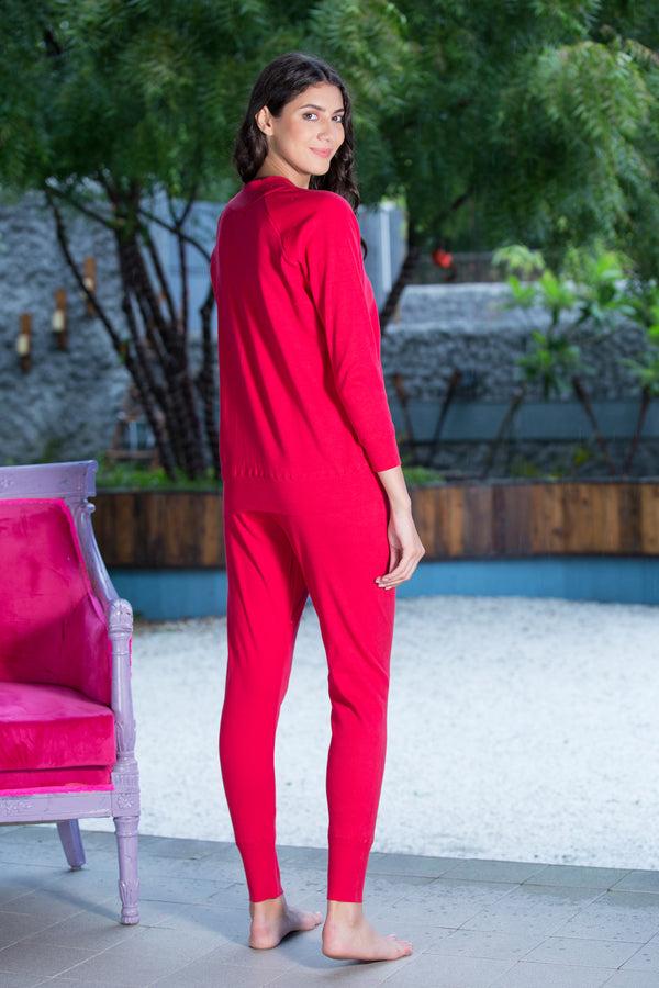 Private Lives Rib Tracksuit With Spaghetti