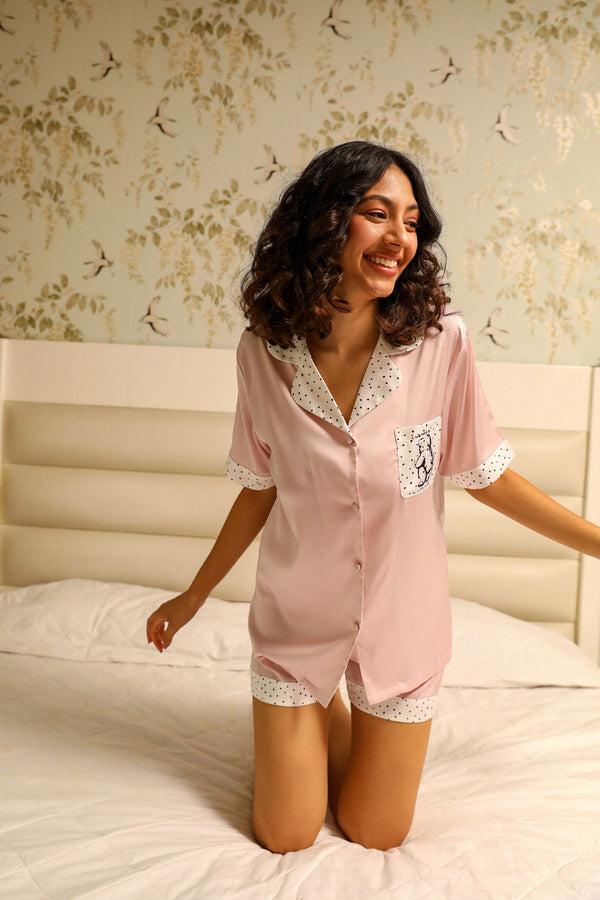 Private Lives Rose Pink Nightsuit