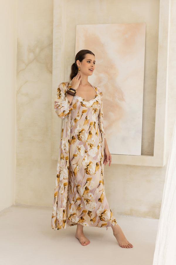 private lives Rosewood Garden Nightgown set