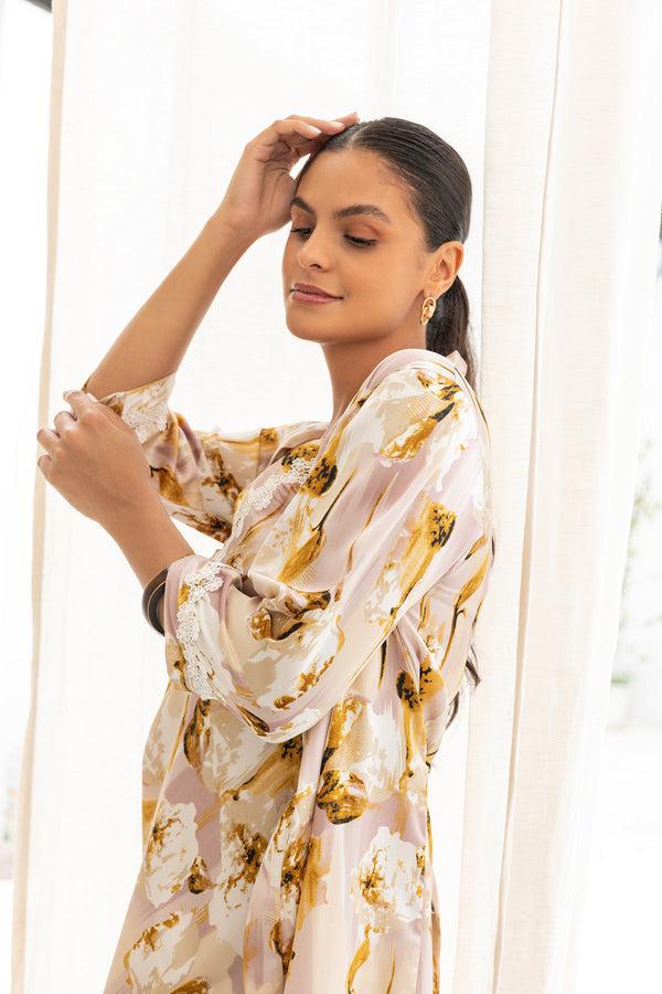 Private Lives Rosewood Garden Short Nightgown Set