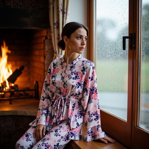 private lives Satin Vogue Night suit