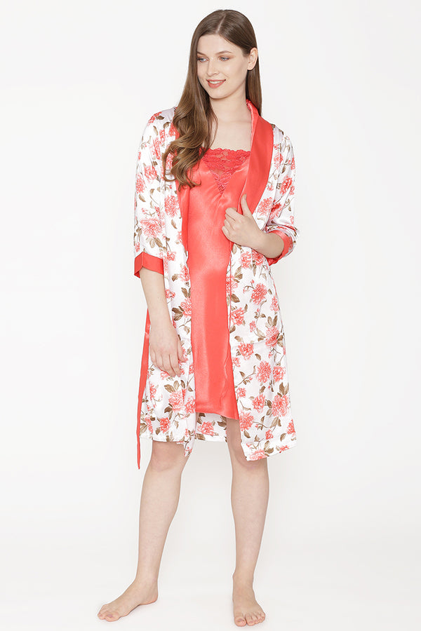 private lives Short Nighty & Robe Nightgown set