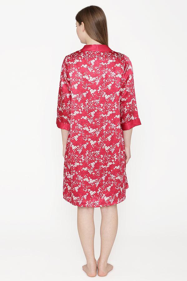 Private Lives Short Nighty & Robe Nightgown Set