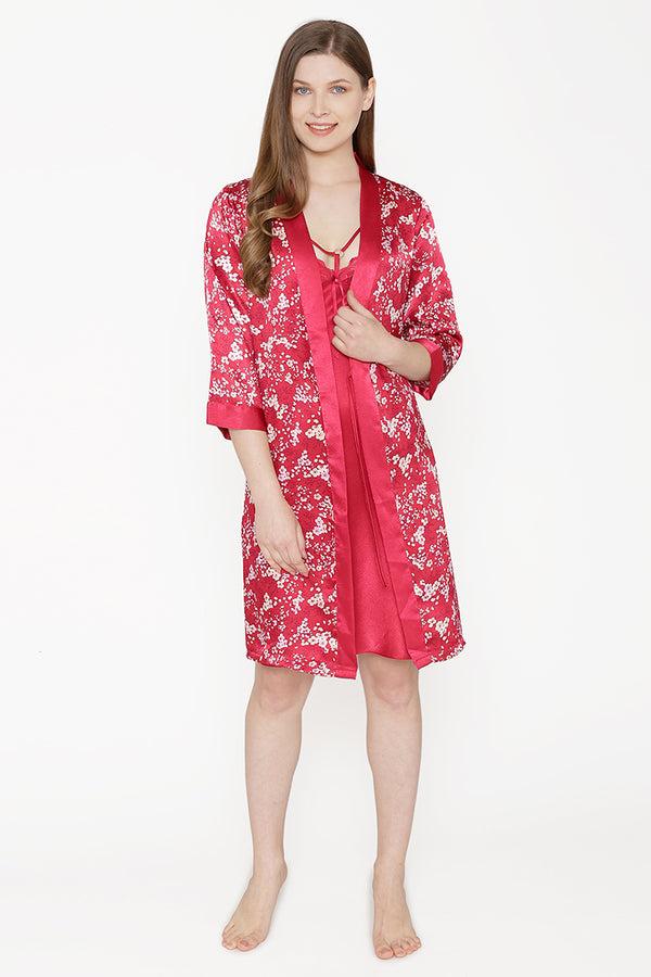 private lives Short Nighty & Robe Nightgown set