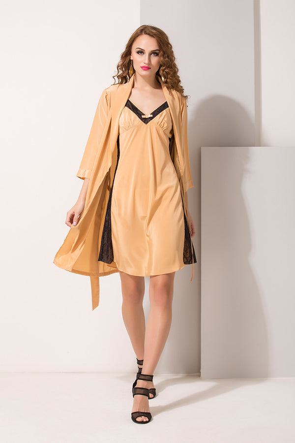 private lives Short Nighty & Robe Nightgown set