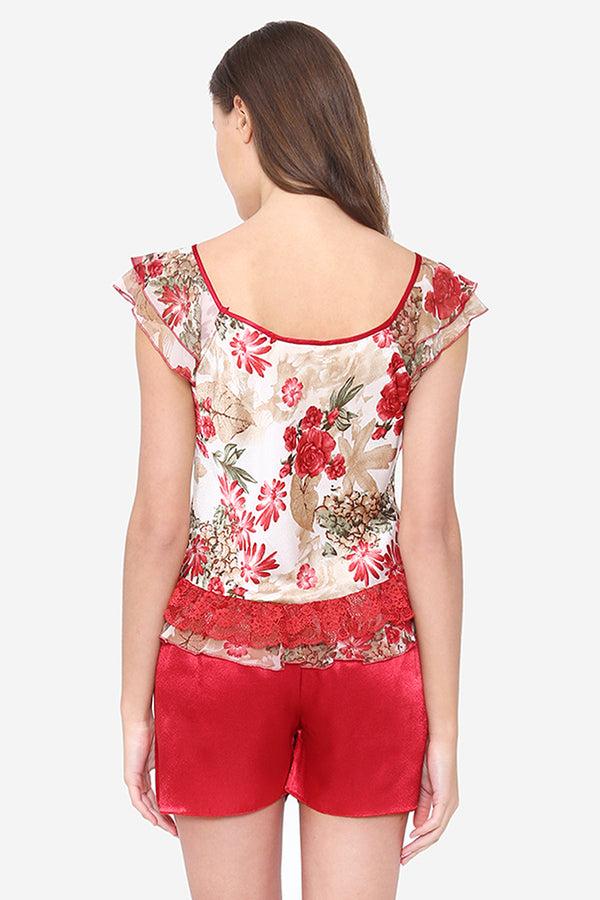 Private Lives Slip & Shorts Night Suit