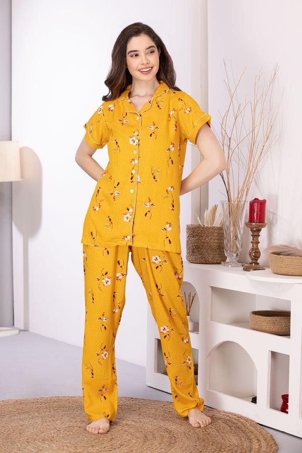 Private Lives Spring Printed Night Suit