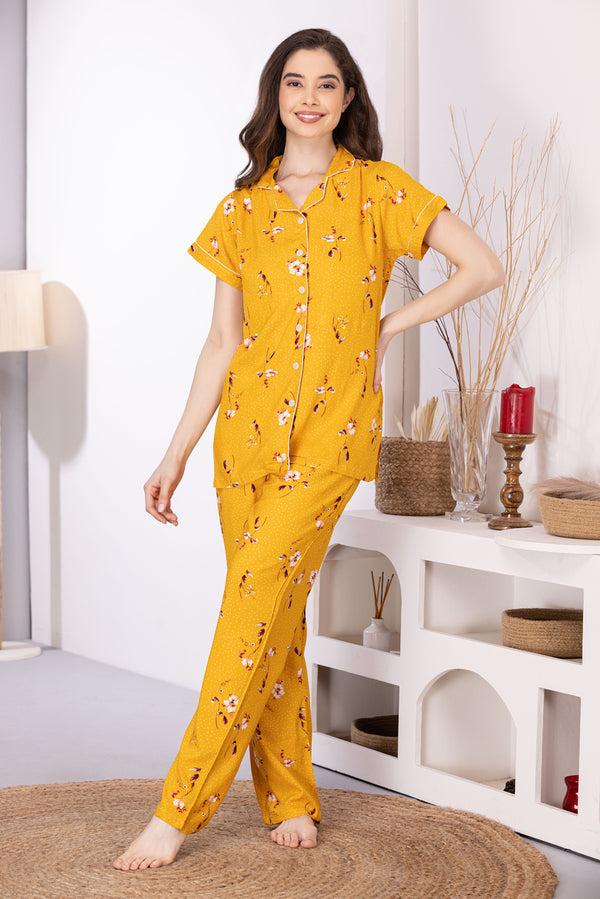 Private Lives Spring Printed Night Suit