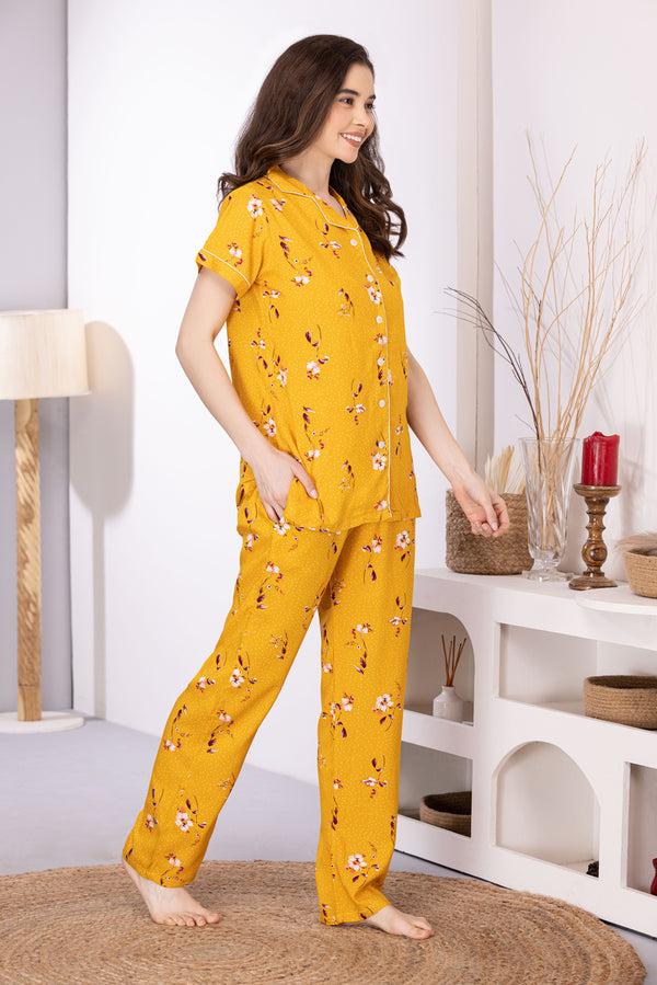 Private Lives Spring Printed Night Suit