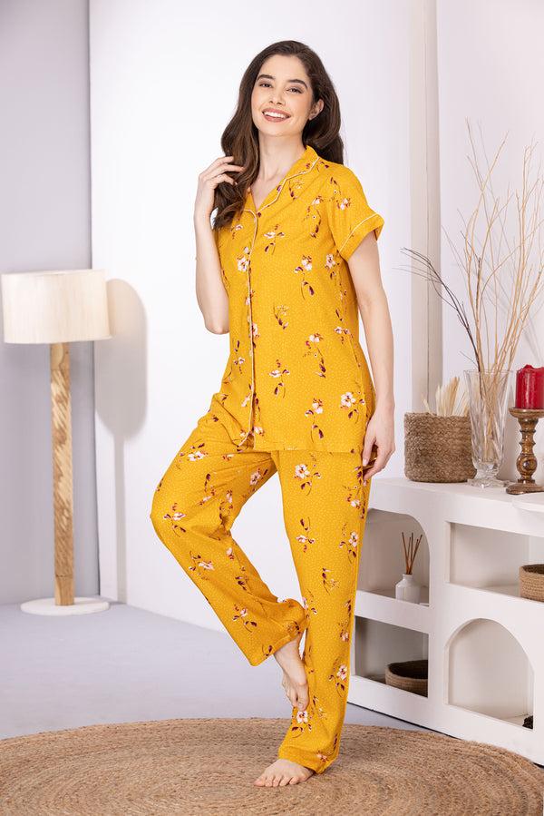 private lives Spring Printed Night suit