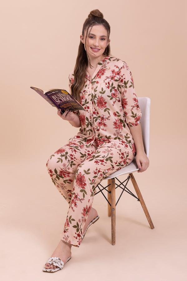 private lives Summer Floral cotton Co-ord