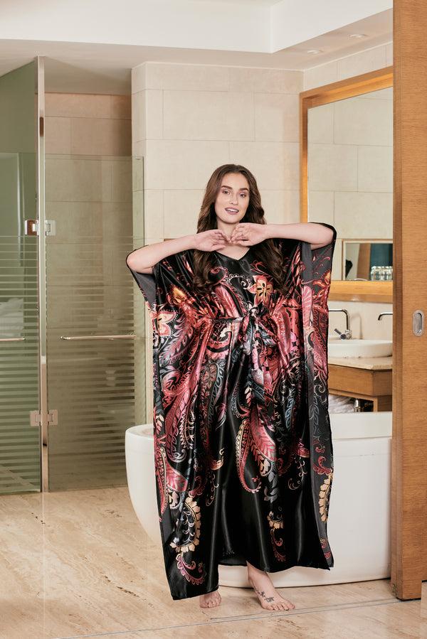 Private Lives The Dakota Dreams Satin Kaftan