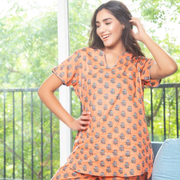 Private Lives Zyaana Cotton Night Suit