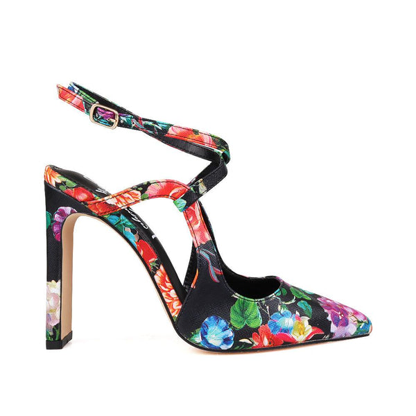 privileged by j.c. dossier Aisling Strappy Heel in Tie-Dye