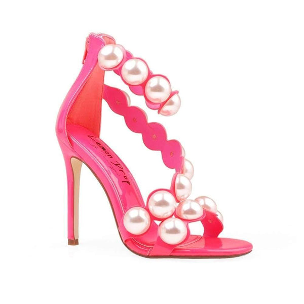 Privileged By J.c. Dossier Andela Pink Pearl Stiletto Heel