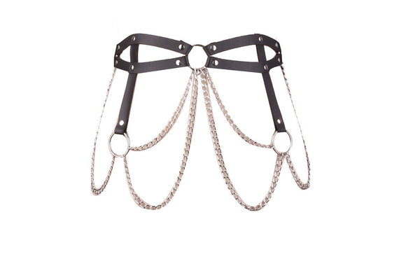 Privileged By J.c. Dossier Angelique Black Waist Belt - Bold Statement