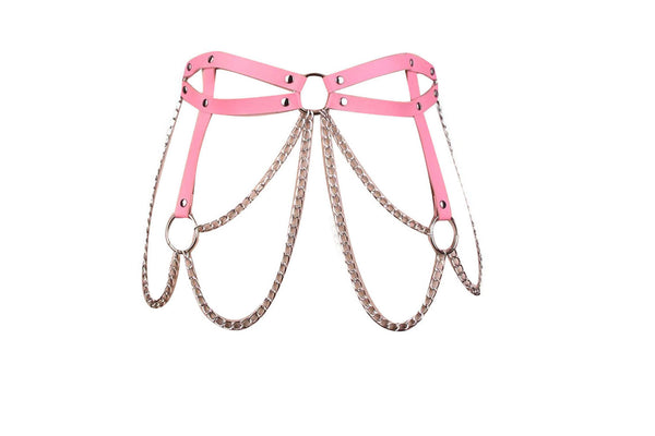 Privileged By J.c. Dossier Angelique Black Waist Belt - Bold Statement