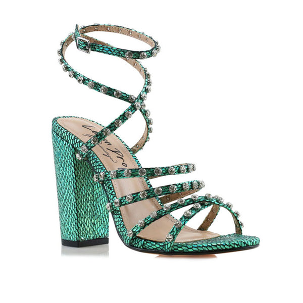 Privileged By J.c. Dossier Avidus Strappy Heels Black | Bold Statement Heels