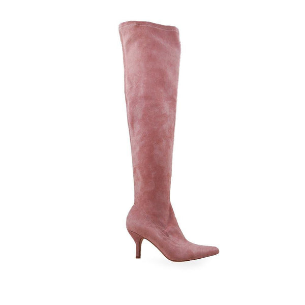 privileged by j.c. dossier Bayside Pink Vegan Suede Boot