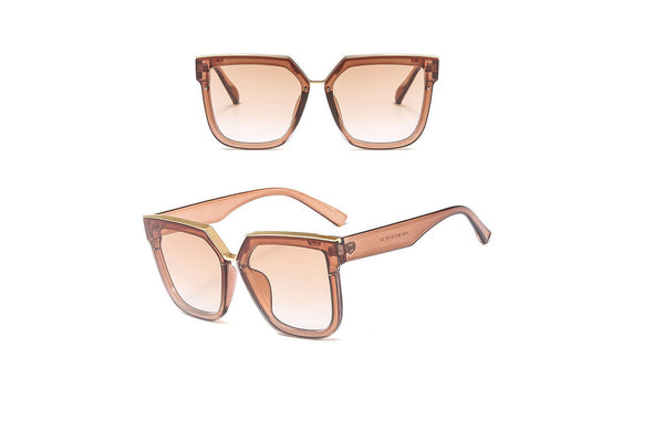 Privileged By J.c. Dossier Beat Sunnies Gradient Purple Sunglasses