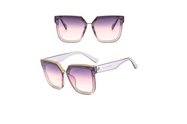 privileged by j.c. dossier Beat Sunnies Gradient Purple Sunglasses
