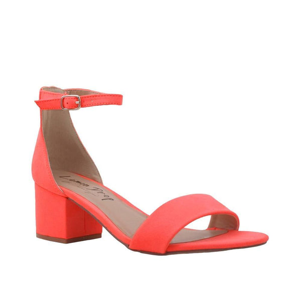 Privileged By J.c. Dossier Benson Solids Neon Heel - Bold & Comfortable