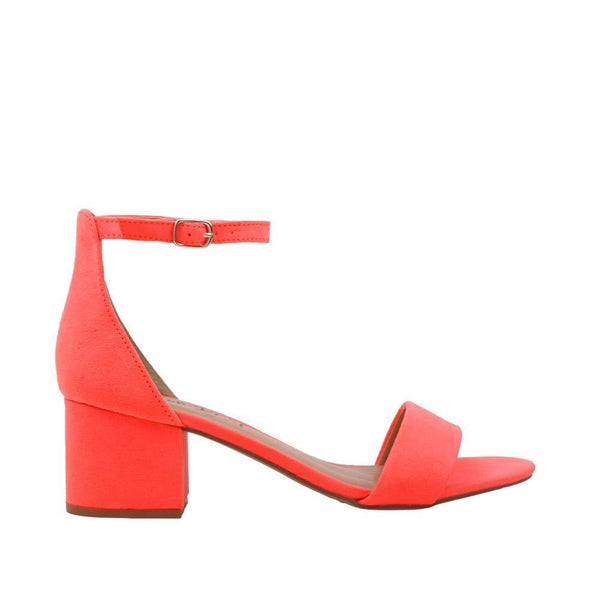 privileged by j.c. dossier Benson Solids Neon Heel - Bold & Comfortable