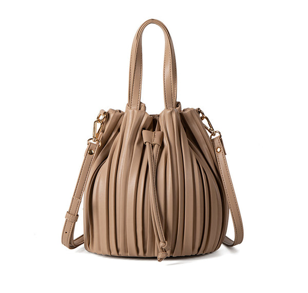 privileged by j.c. dossier Berklee Bucket Bag in Nude