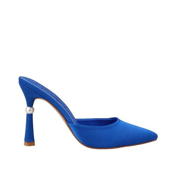 privileged by j.c. dossier Blue Cacey Heel – Statement-Making Platform