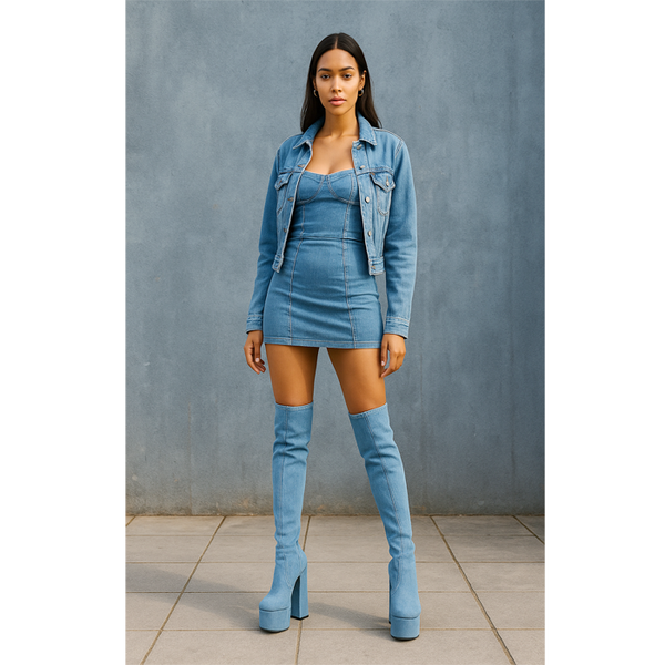 Privileged By J.c. Dossier Bodie Neon Pink Platform Boots