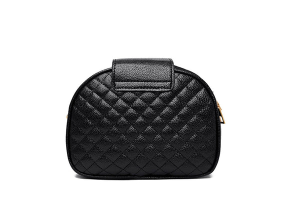 Privileged By J.c. Dossier Bold Black Quilted Valor Purse