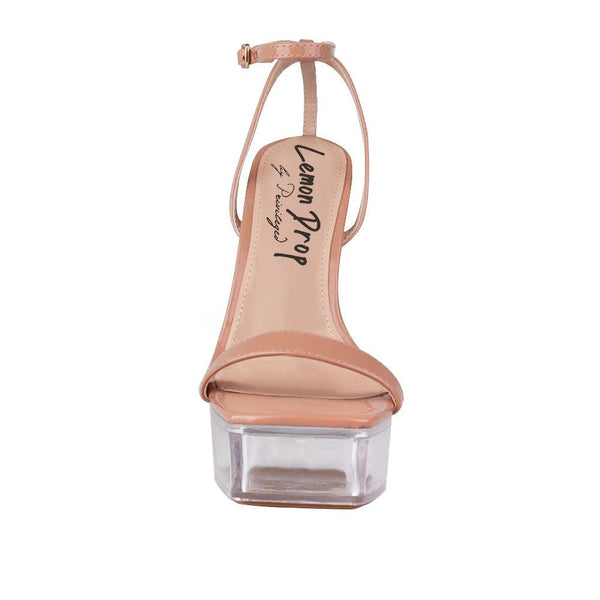 Privileged By J.c. Dossier Bristol Pink Platform Heels