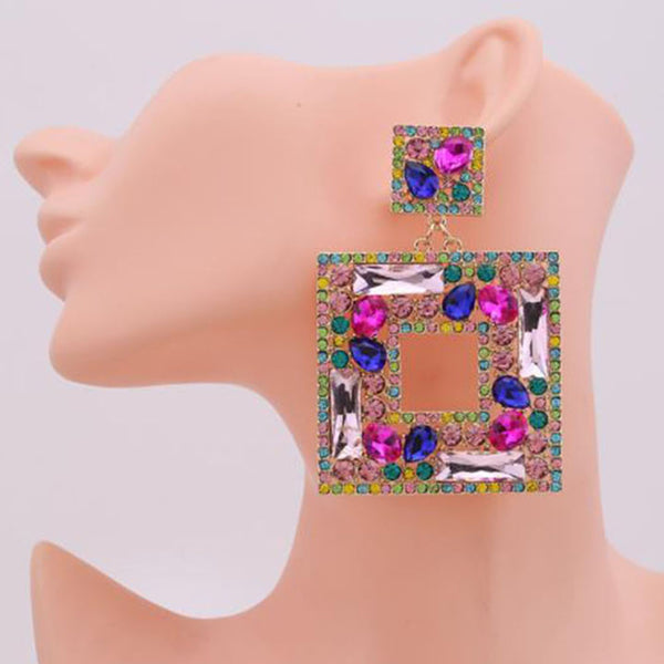 Privileged By J.c. Dossier Charlize Statement Earrings