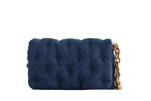 Privileged By J.c. Dossier Chloe Black Quilted Handbag