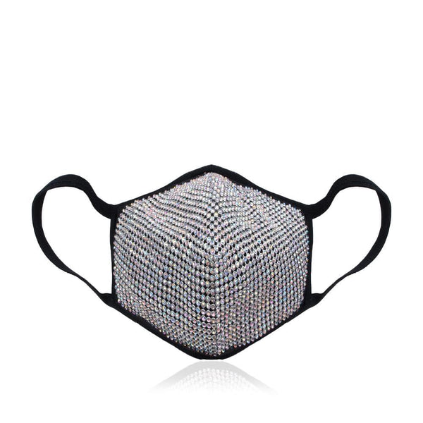Privileged By J.c. Dossier Crystal Mesh Fashion Mask