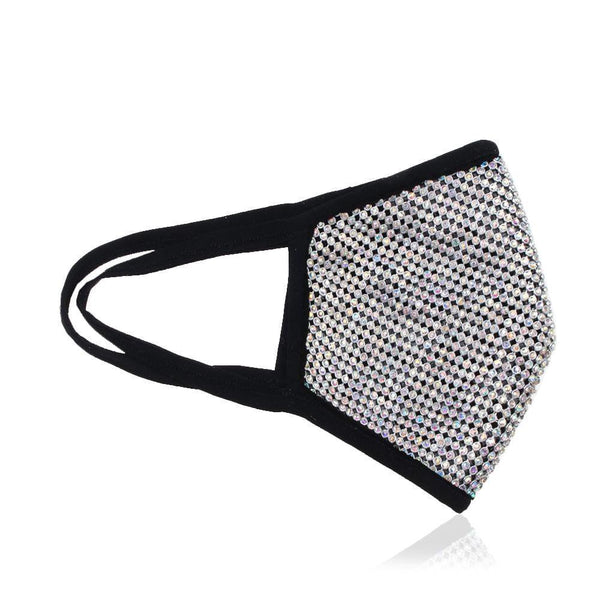 Privileged By J.c. Dossier Crystal Mesh Fashion Mask