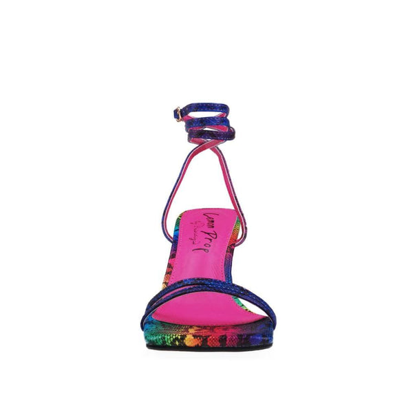 Privileged By J.c. Dossier Eleonora Rainbow Strappy Heel